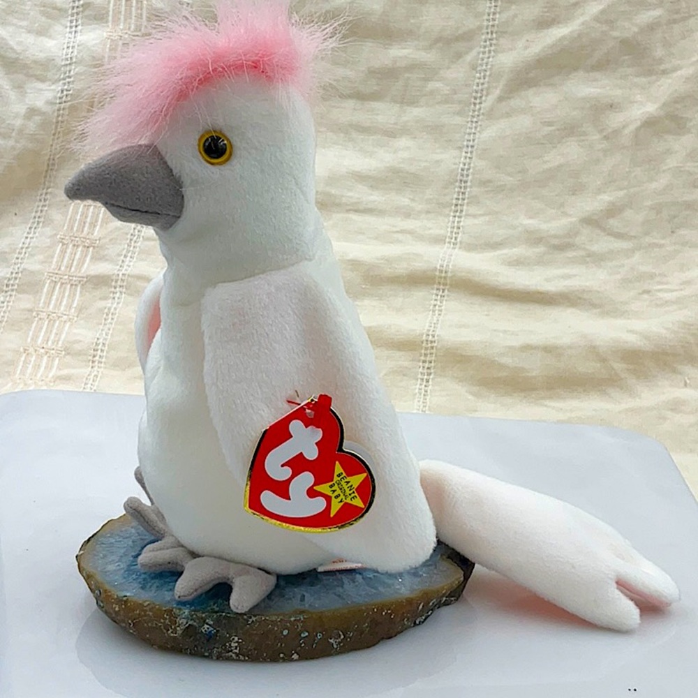 1997 Retired “Kuku” The Cockatoo Ty Beanie Baby - Picture 2 of 4